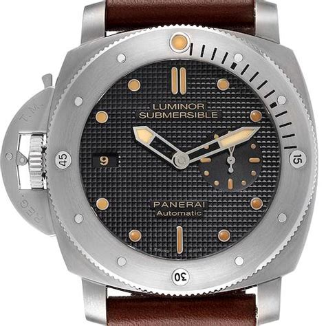 panerai submersible left hand|panerai submersible blu notte.